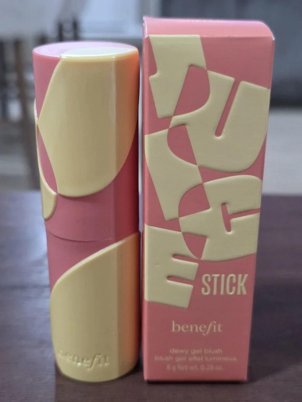 Benefit Juice Stick Dewy Gel Blush Shellie (Warm seashell-pink) Pls See Pics